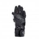 CARBON 4 LONG LADY LEATHER GLOVES-BLACK/WHITE/FLUO-RED thumbnail